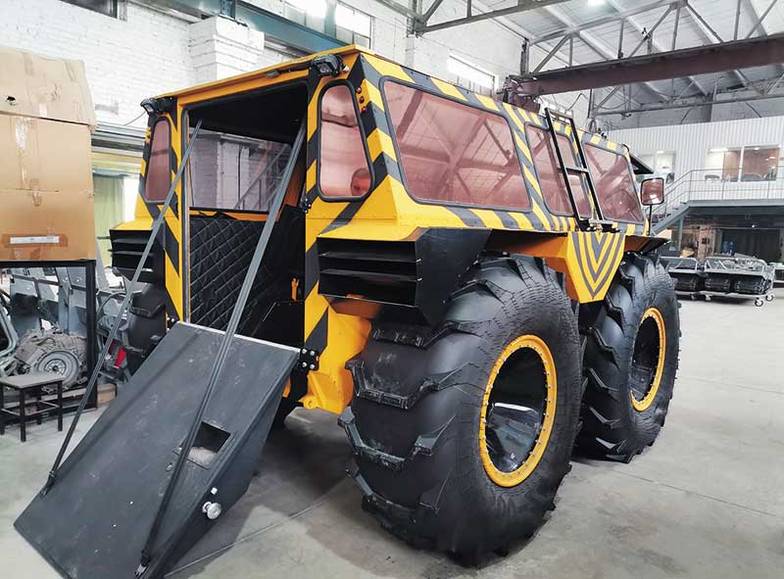  Снегоболотоходы «Феникс» на бензиновых и электродвигателях доказали свою надежность и эффективность на проведенных испытаниях и при эксплуатации во всех возможных климатических и рельефных условиях