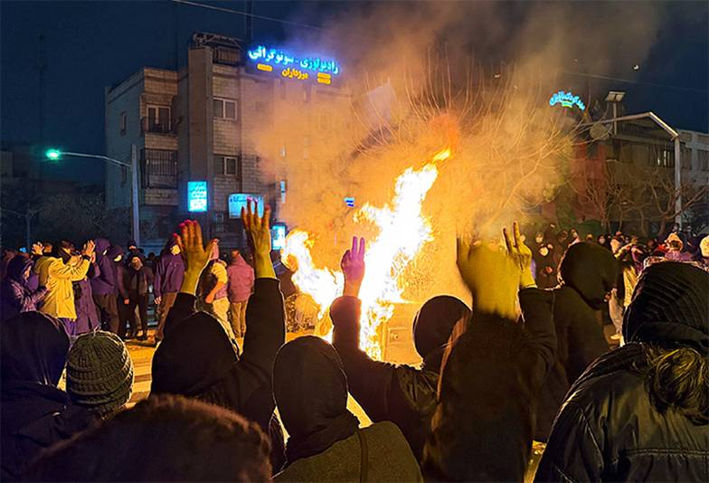 TASS Иранские протесты в этом году привели к многочисленным жертвам