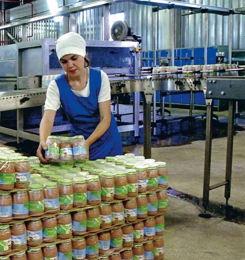 ИТАР-ТАСС/ ВАЛЕРИЙ МОРЕВ Мощности завода «Прогресс» — производителя детского питания — составляют 2 млрд условных единиц  упаковок в год