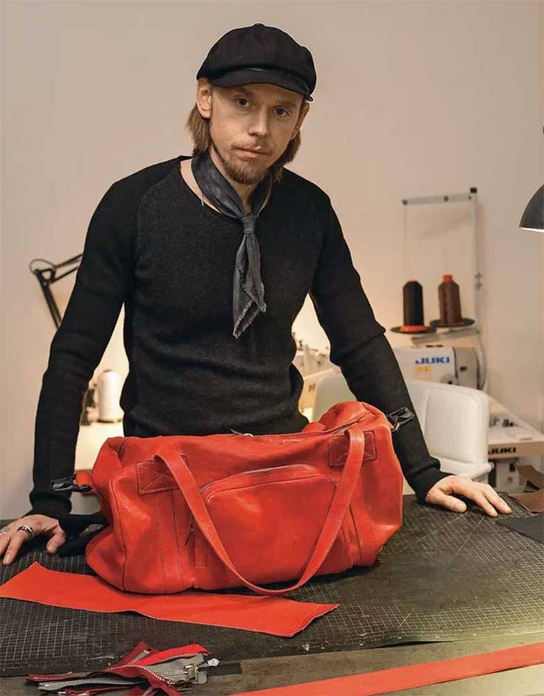 Олег Сердечников Гарри Гирин — мастер аксессуаров из лошадиной кожи