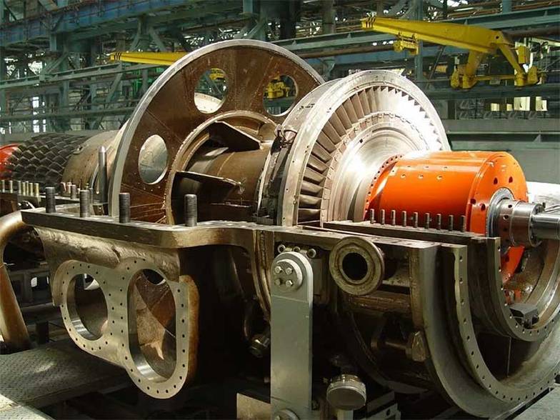 ПРЕДОСТАВЛЕНО «ГТ ЭНЕРГО» Турбина собирается и ремонтируется непосредственно на объекте