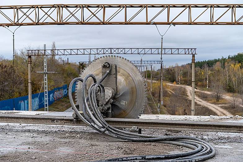 предоставлено пресс‑службой ГСК «Реформа» Алмазная резка — одно из конкурентных преимуществ компании