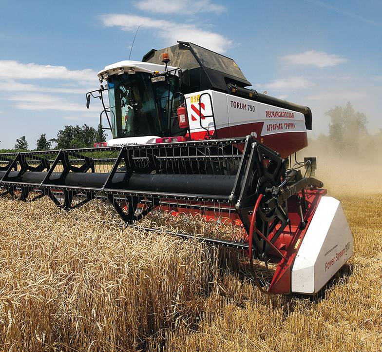 ВАЛЕРИЙ МАТЫЦИН/ТАСС ... и в полях