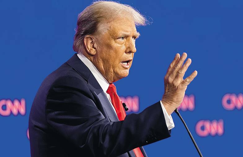 AP/TASS Трамп почти научился держать себя в руках