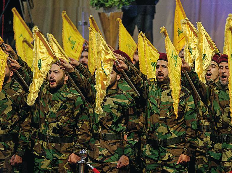 MARWAN NAAMANI/ZUMA PRESS WIRE Солдаты ливанской «Хезболлы»