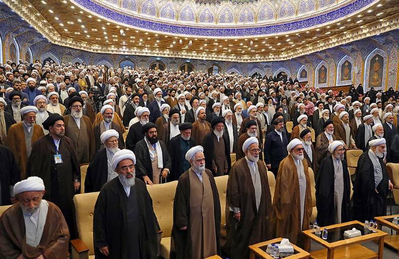 IRANIAN SUPREME LEADER’S OFFICE VIA ZUMA Шиитское духовенство в иранском Куме