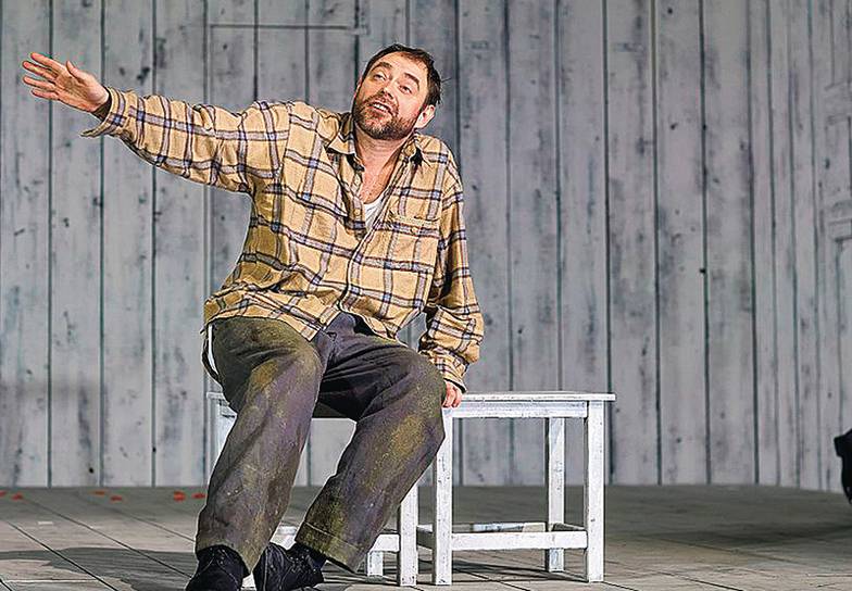 предоставлено пресс-службой  Театра Маяковского Алексей Дякин в спектакле «Симон»