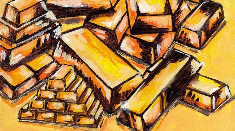 Золото притягивает взгляды