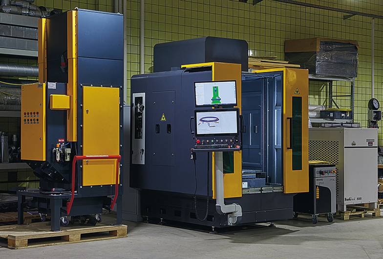  Станки СЛП520 пятикоординатной многоосевой обработки — аналог высокотехнологичного оборудования западных брендов, созданный после их ухода с российского рынка  компанией «Лазеры и аппаратура»