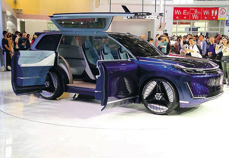  Концепт Geely Galaxy создан на новой умной платформе