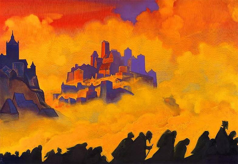  Картина Николая Рериха «Армагеддон»