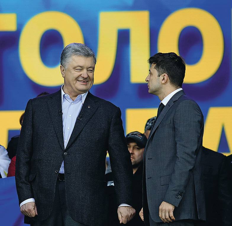 MOHAMMAD JAVAD ABJOUSHAK/SOPA На дебатах с экс-президентом Украины Петром Порошенко Владимир Зеленский просто уничтожил соперника