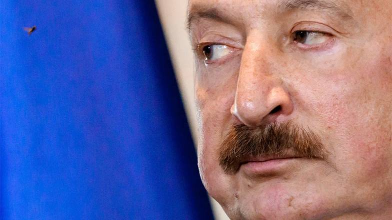 EPA:CLEMENS BILAN Президент Азербайджана Ильхам Алиев видит свою страну независимым центром силы на Южном Кавказе — но вместе с Астаной