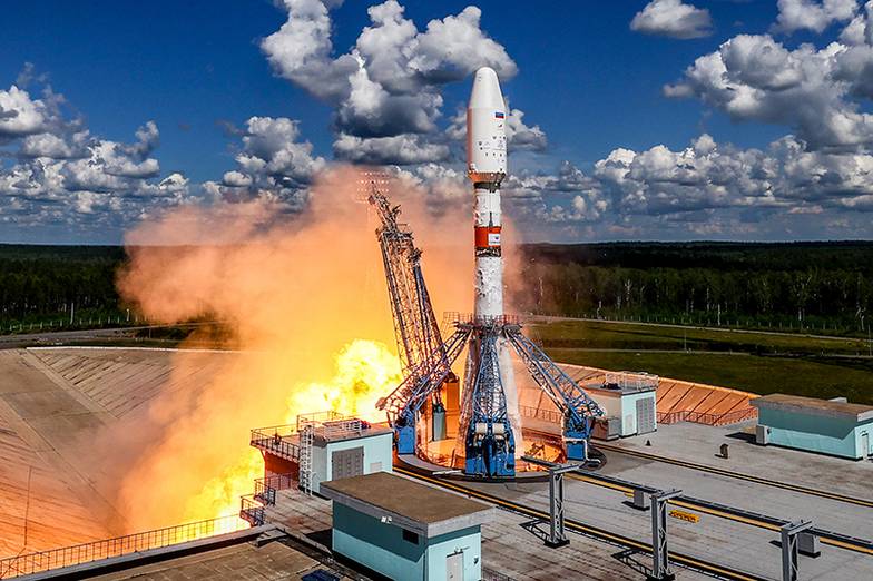 TASS Запуск «Союз-2.1Б» с космодрома Восточный