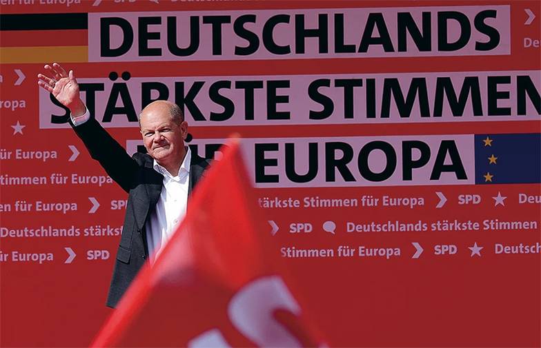 ЕРА Канцлер Германии Олаф Шольц в аутсайдерах нынешнего электорального цикла