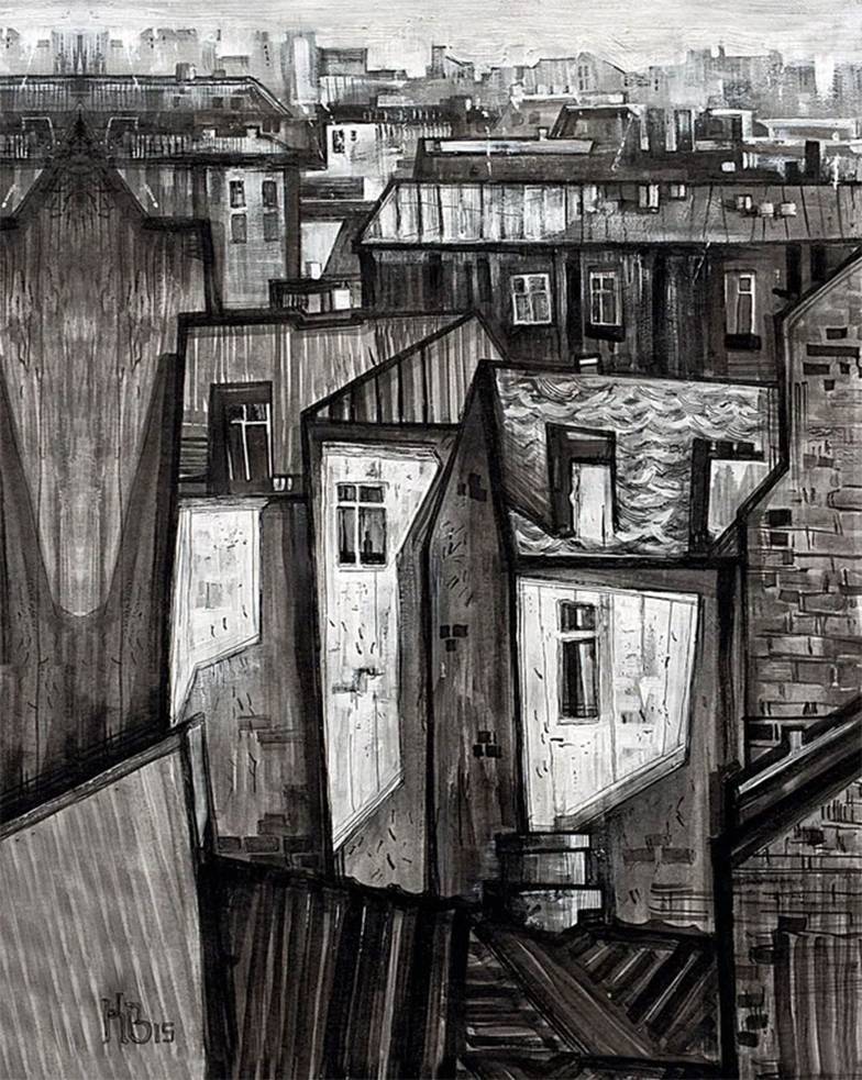из личного архива Кирилла Ведерникова «Крыши», 2015 год