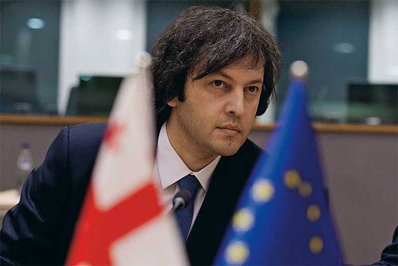 EPA Премьер-министр Грузии Ираклий Кобахидзе, председатель партии «Грузинская  мечта»