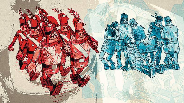 Коллаж ТАМАРА ЛАРИНА НА ОСНОВЕ КНИЖНЫХ ИЛЛЮСТРАЦИЙ ЛЕОНИДА ВЛАДИМИРСКОГО 