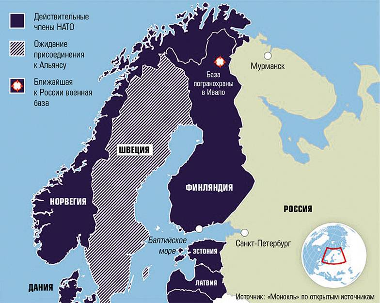  Баланс сил в балтийском регионе между Россией и блоком НАТО