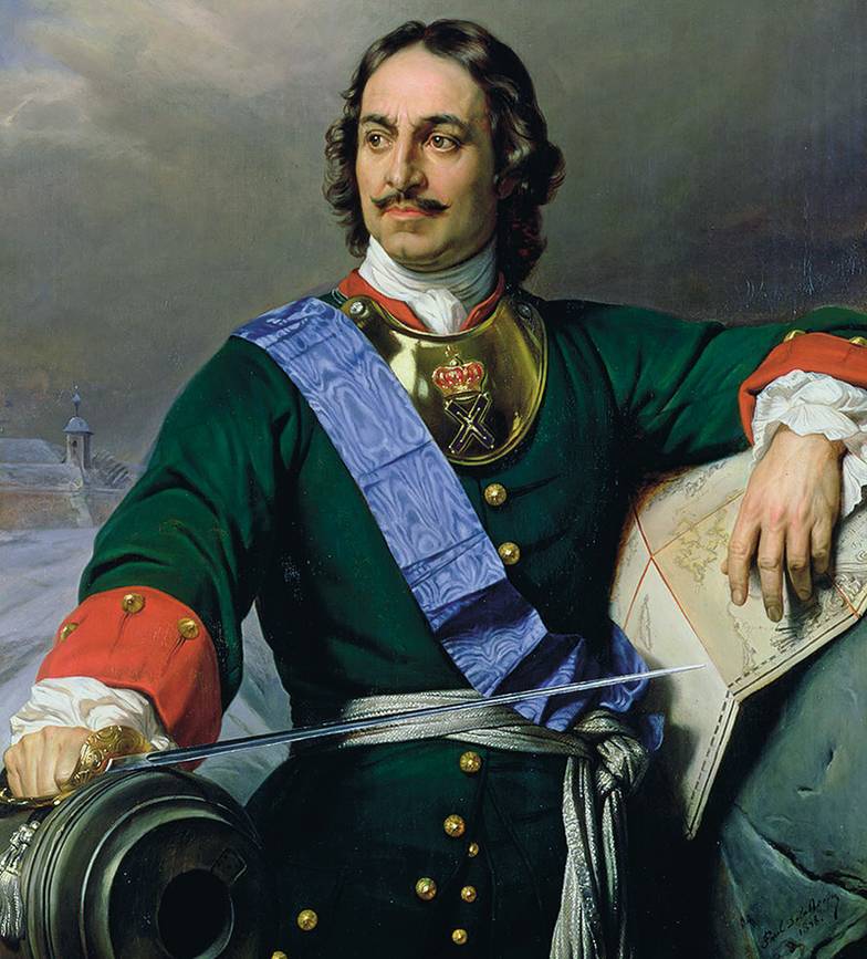  П. Деларош. Петр Великий. 1838. Кунстхалле, Гамбург