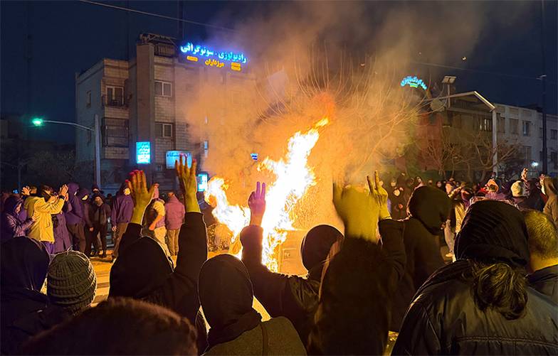 AP PHOTO По итогам протестов в Иране задержали несколько тысяч участников беспорядков