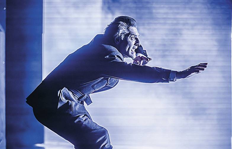 предоставлено пресс-службой  Александринского театра На сцене Александринского театра Владимир Кошевой играет роли как Всеволода Мейерхольда, так и Иосифа  Джугашвили в спектакле Валерия Фокина «Рождение Сталина»