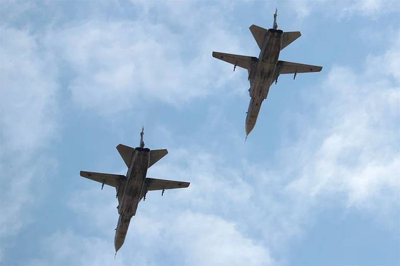 ЭРИК РОМАНЕНКО/ТАСС В свое время Владимир Попов командовал бомбардировочным авиационным  полком и летал на Су-24М