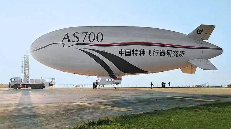  Китайский пилотируемый дирижабль «Сянъюнь» («Благовещие облака»), который планируется ввести  в эксплуатацию в 2026 году