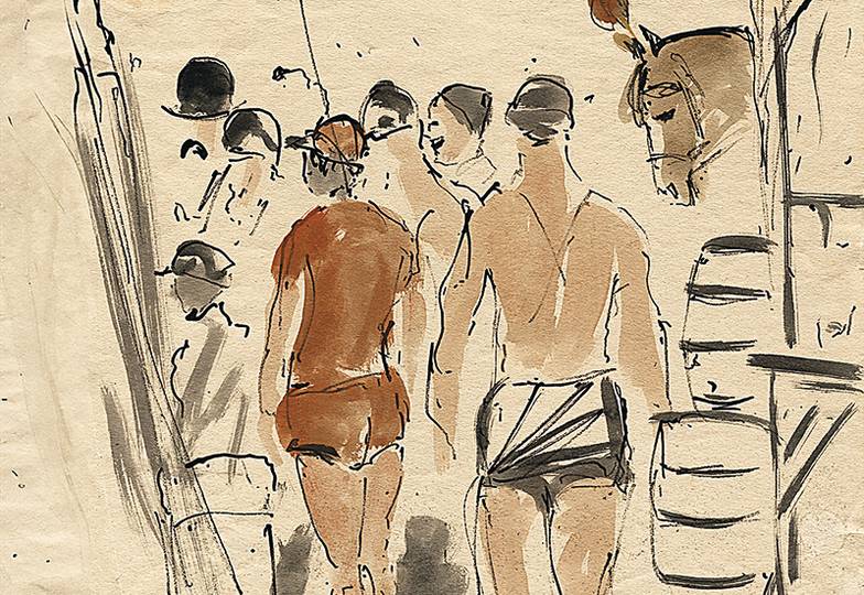 предоставлено Музеем русского  импрессионизма «13» были группой раннесоветских интеллектуалов и знатоков рисунка