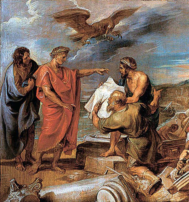  Питер Пауль Рубенс. Основание Константинополя