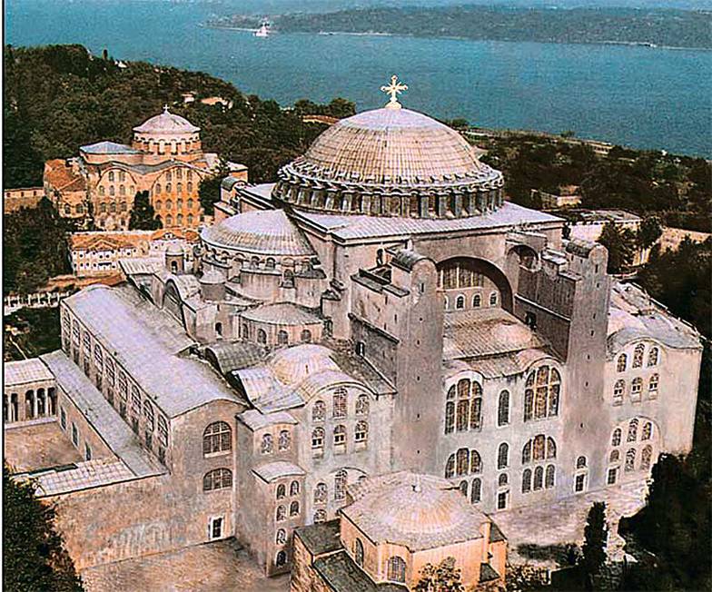  Храм Св. Софии в Константинополе. Реконструкция