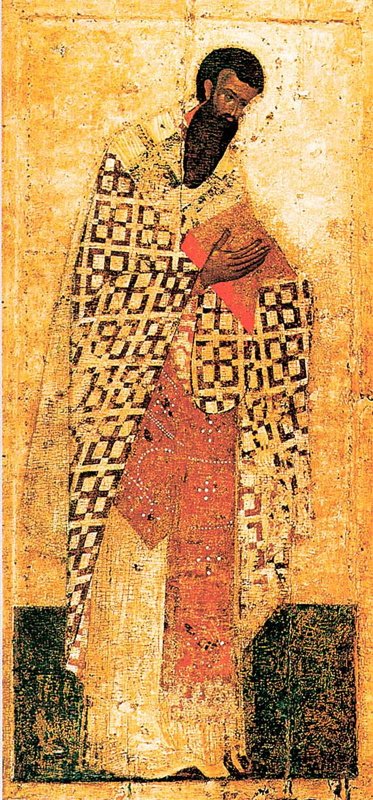  Иоанн Златоуст. Андрей Рублев. 1408 год