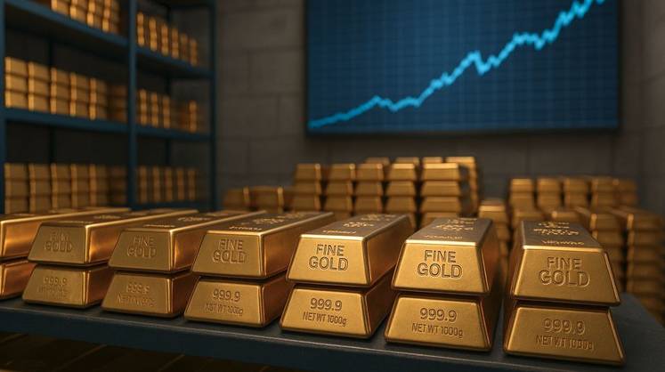 Золото обошло трежерис впервые за 30 лет