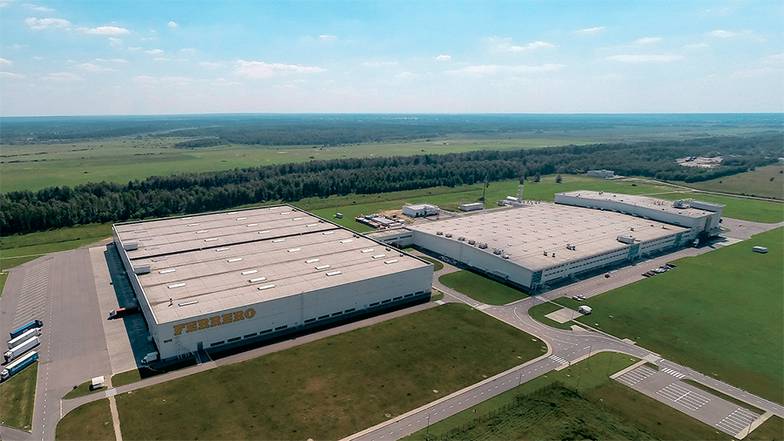 ПРЕДОСТАВЛЕНО КОМПАНИЕЙ FERRERO Только за последние четыре года в предприятие Ferrero в России было инвестировано свыше 850 млн рублей в девять проектов