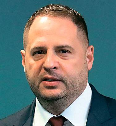 ПЕТР СИВКОВ/ТАСС Андрей Ермак, руководитель Офиса президента Украины