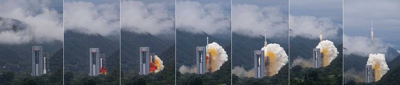 MAGO IMAGES/XINHUA КНР ввела в эксплуатацию свою спутниковую навигационную систему Beidou в 2020 году. На фото: запуск последнего космического аппарата для группировки с китайского космодрома в июне 2020 года