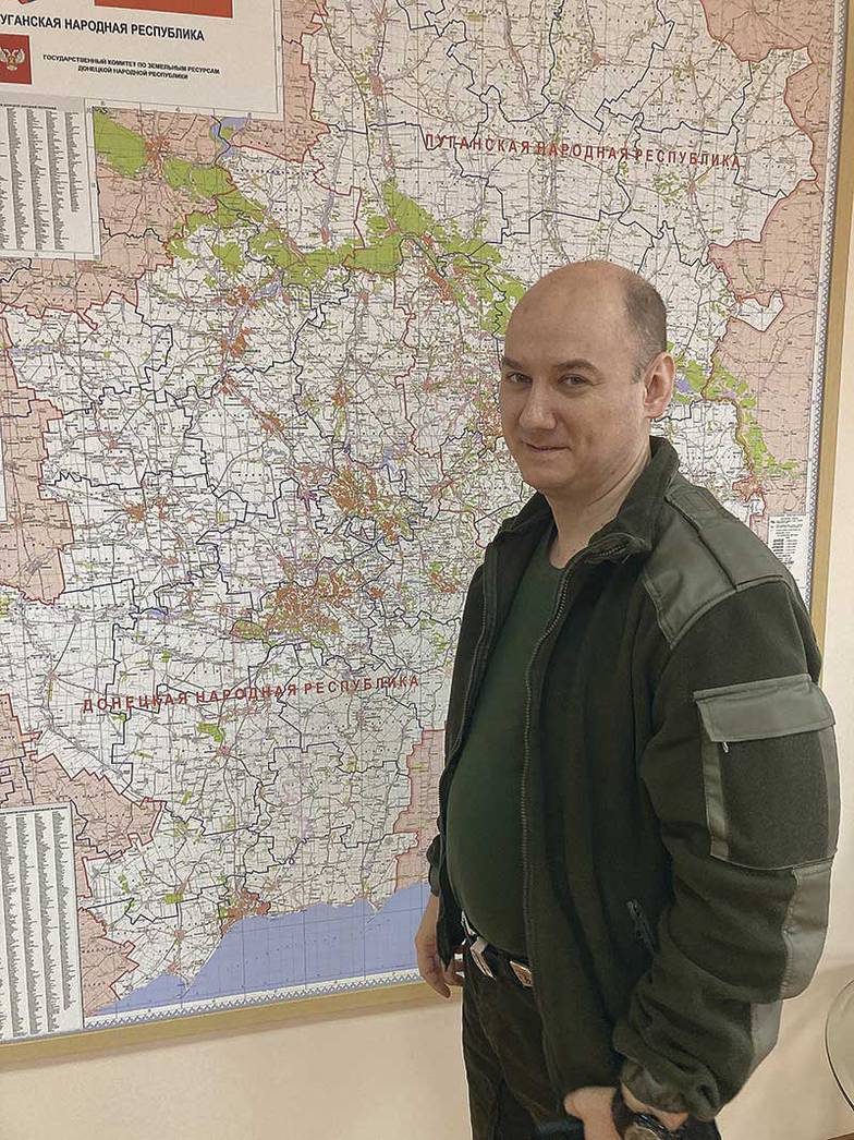 Марина Ахмедова Министр ДНР Алексей Половян