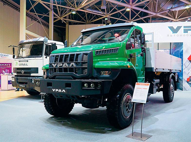 Олег Сердечников В обновленном «Урале-80» на 20% увеличена грузоподъемность и заметно снижен расход топлива