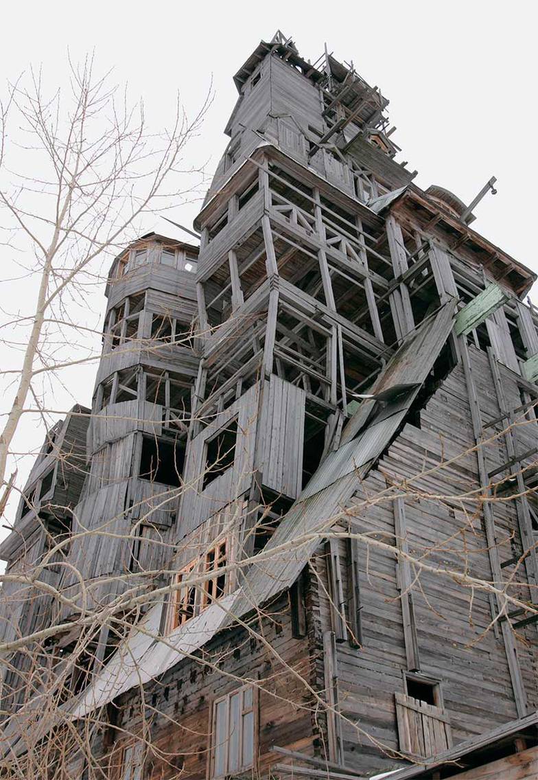 ИТАР-ТАСС/ АЛЕКСЕЙ ЛИПНИЦКИЙ Дом Сутягина в Архангельске долгое время был самым известным самостроем России