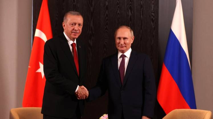 Переговоры Путина и Эрдогана пройдут 4 сентября в Сочи — Песков