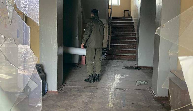  Школа на освобожденной территории