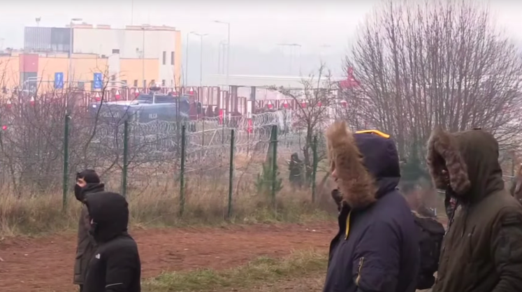 На белорусско-украинской границе задержаны мигранты из стран Ближнего Востока