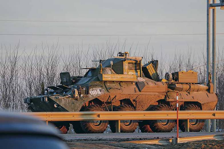 TASS Российская военная техника на харьковском направлении