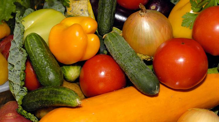 Росстат зафиксировал рост цен на овощи и мясо