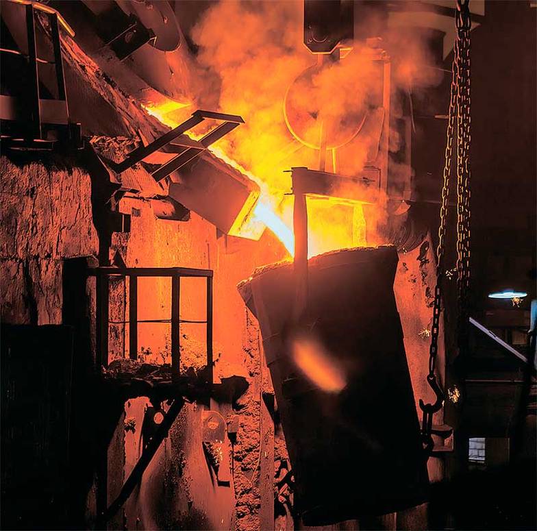 ЛТК «Свободный сокол» Плавильное отделение. Подготовка металла к модификации: превращение обычно- го чугуна в ВЧШГ