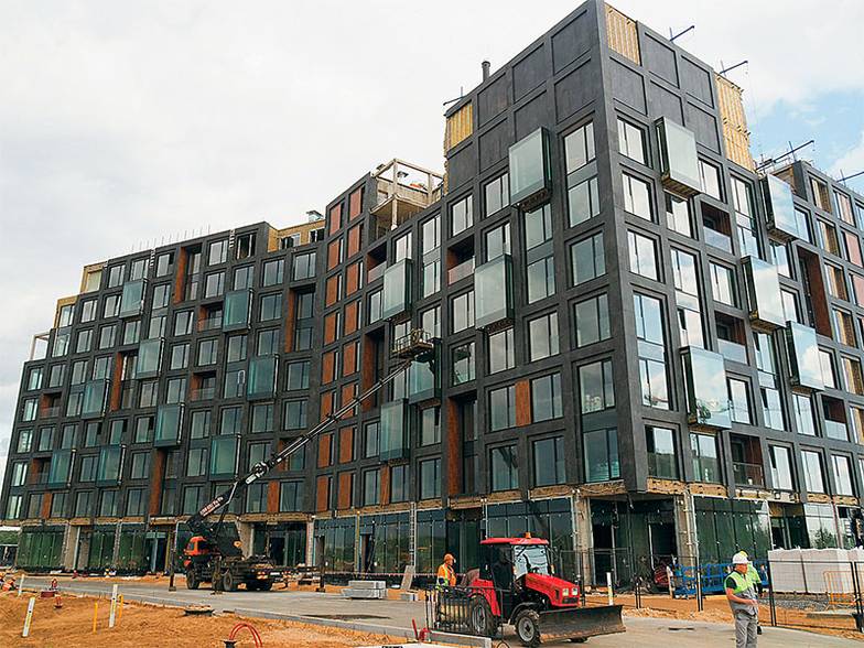 ОЛЕГ СЕРДЕЧНИКОВ Первый жилой квартал СберСити будет сдан в эксплуатацию уже в конце этого года