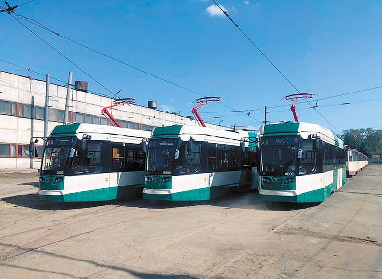 СИНАРА — ТРАНСПОРТНЫЕ МАШИНЫ В сентябре десять новых трамваев вышли на маршруты в Челябинске. До конца года их количество вырастет до 30