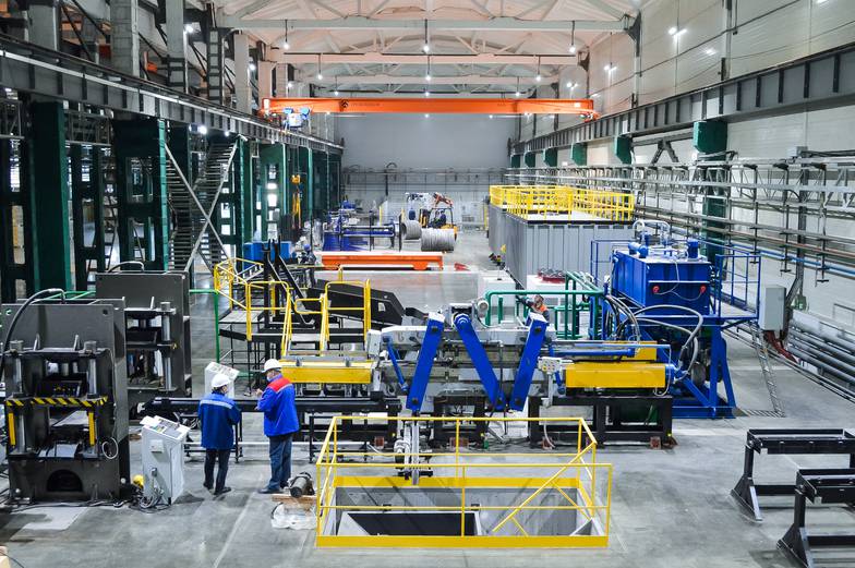 Предоставлено пресс-службой Линия по производству рельсовых скреплений – шурупов и клемм.