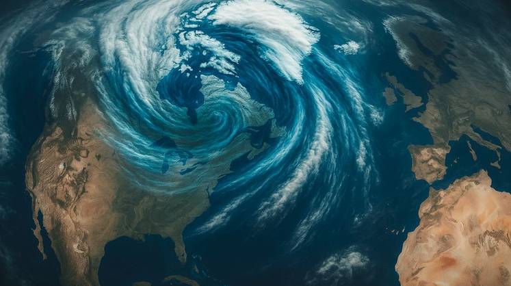 Слабеющий полярный вихрь угрожает США, Азии и Европе аномальными холодами