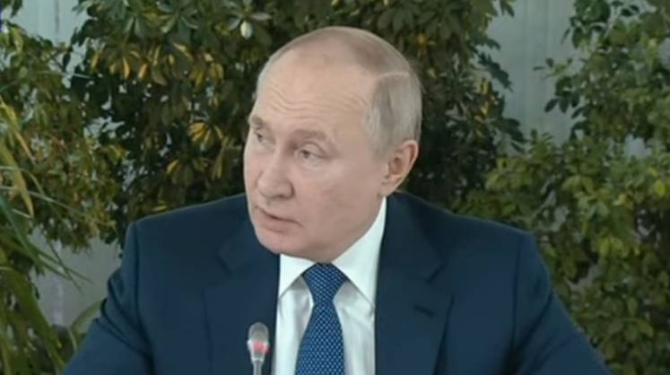 Путин заявил о практически полном уничтожении военной инфраструктуры Украины